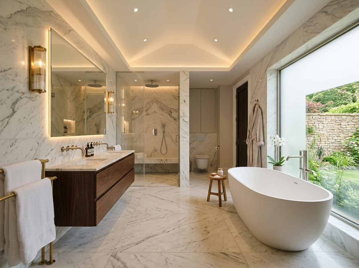 Custom Bathroom Renovation in Lincoln